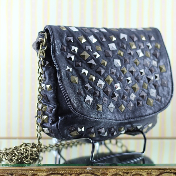 melie bianco vegan studded mini bag - Picture 9 of 11